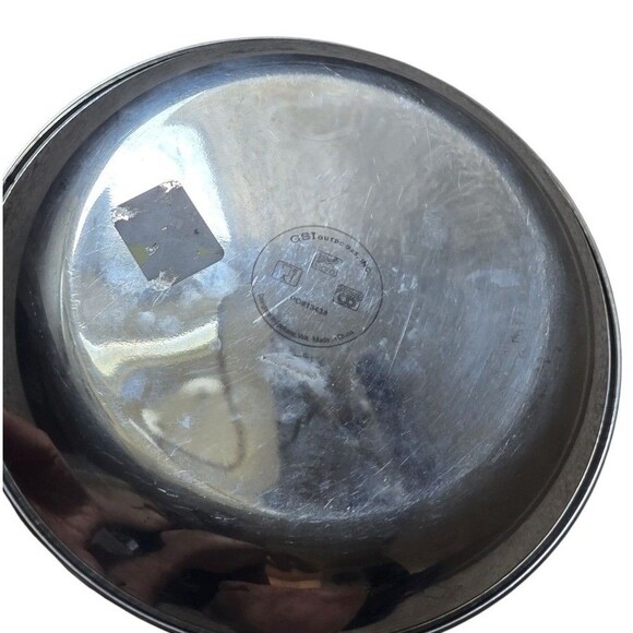 GSI Alpine Camp Bowl Stainless Steel Hiking Outdoor Metal 8 3/4" - Picture 2 of 6